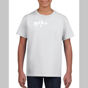 Youth 'Unisex' Tee (White Graphic)