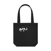 Eco Friendly Canvas Bag (White Graphic)